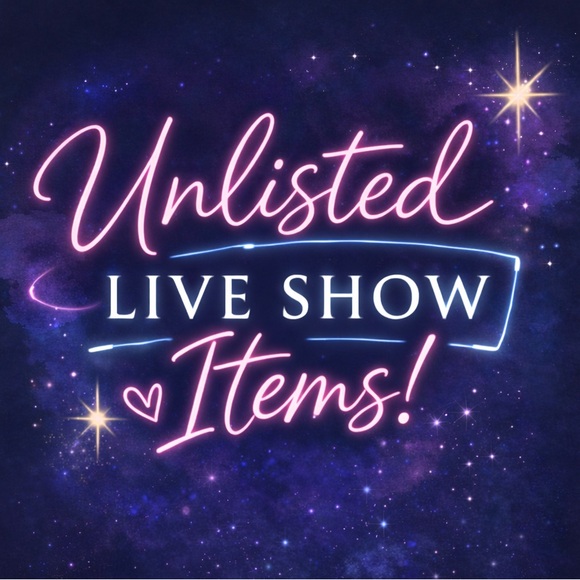 Accessories - Unlisted Live Show Items
